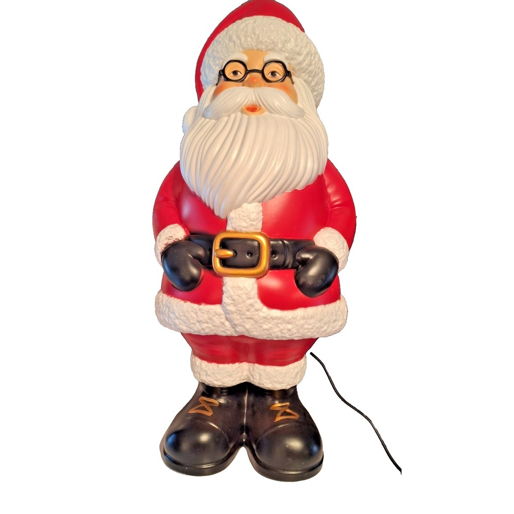 Enchanted Forest LED SANTA BLOW MOLD 46 Inches‎ Tall New